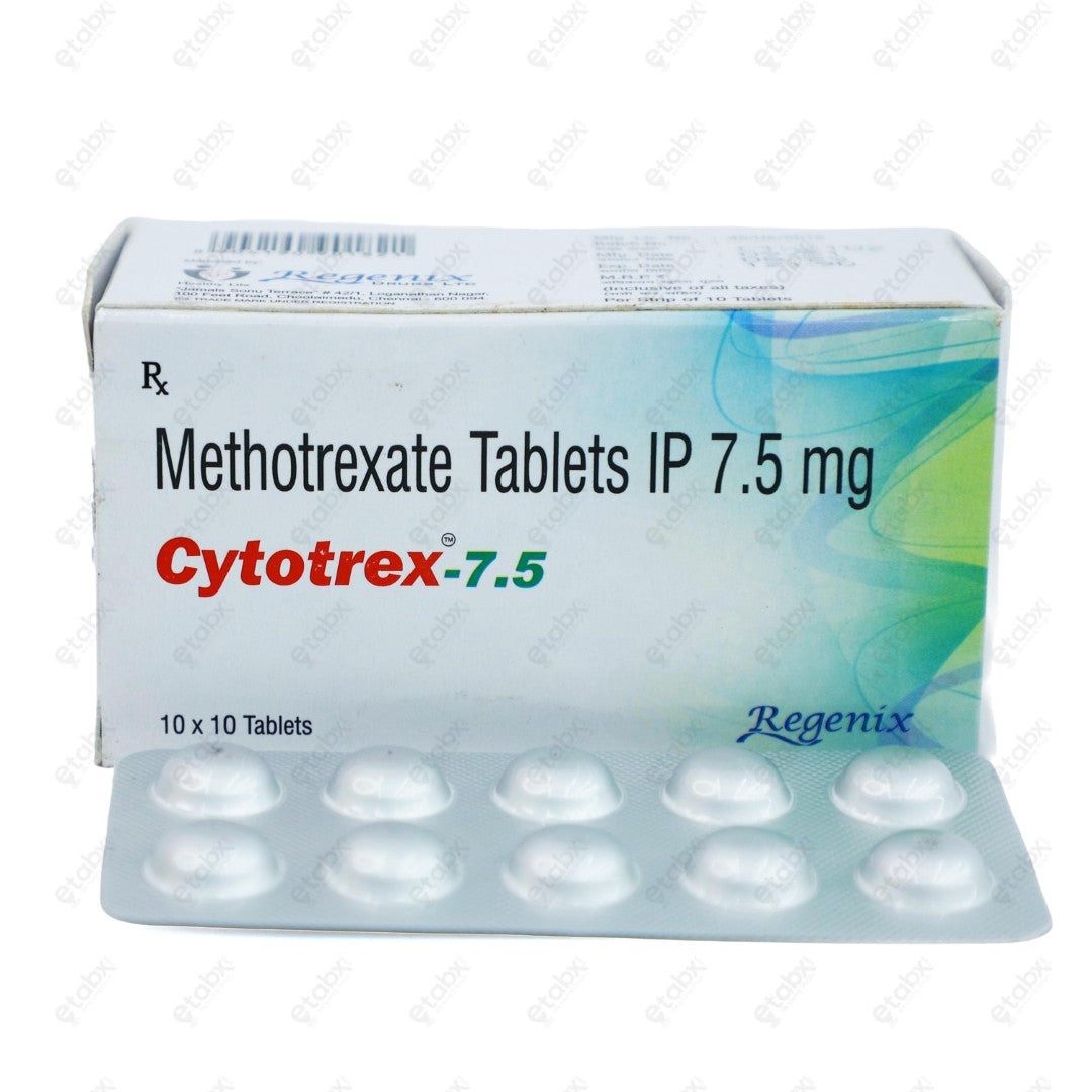 Cytotrex 7.5mg Tablet 10's