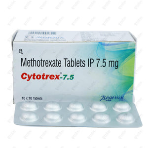 Cytotrex 7.5mg Tablet 10's