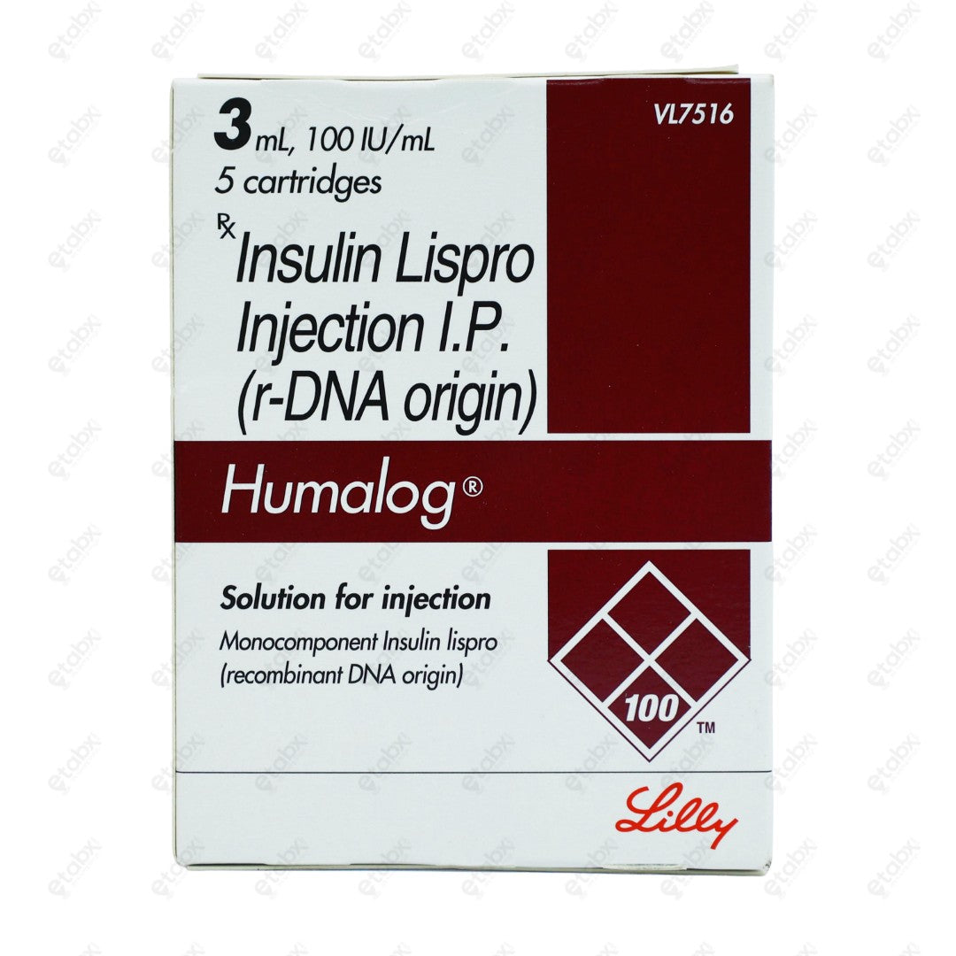 Humalog Cartridge 5x3ml