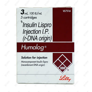 Humalog Cartridge 5x3ml