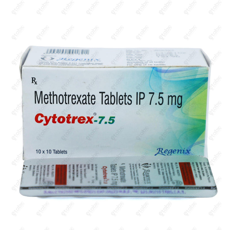 Cytotrex 7.5mg Tablet 10's