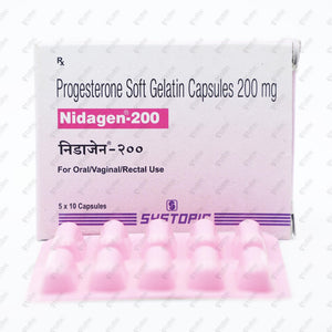 Nidagen 200 Tablets 10's