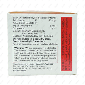 Aztel AM 40MG Tablet 10's