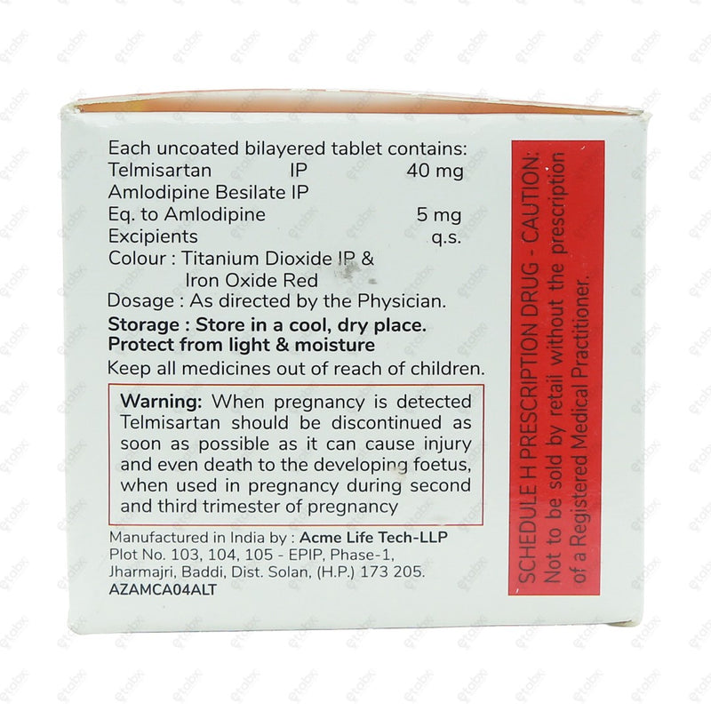 Aztel AM 40MG Tablet 10's