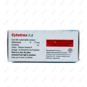 Cytotrex 7.5mg Tablet 10's