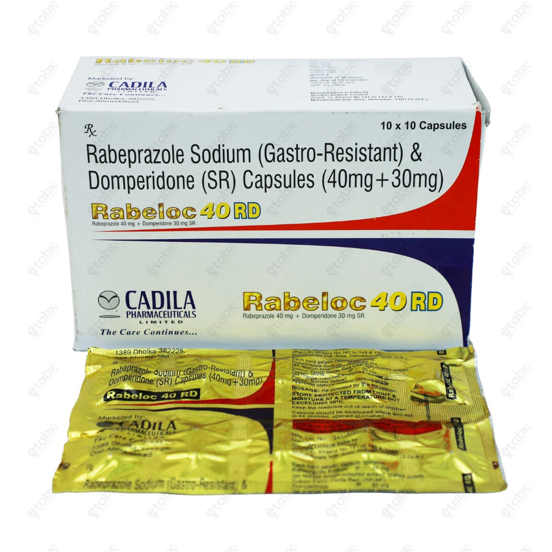 Rabeloc 40 RD Acid Reflux Capsules 10s