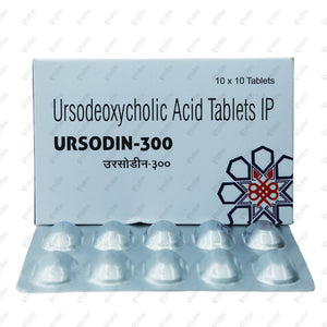 Ursodin 300 Tablet 10's