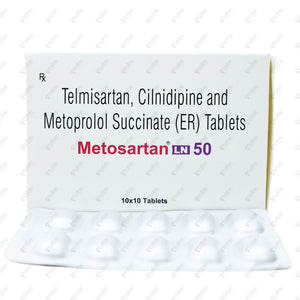Metosartan LN 50 Tablet 10's