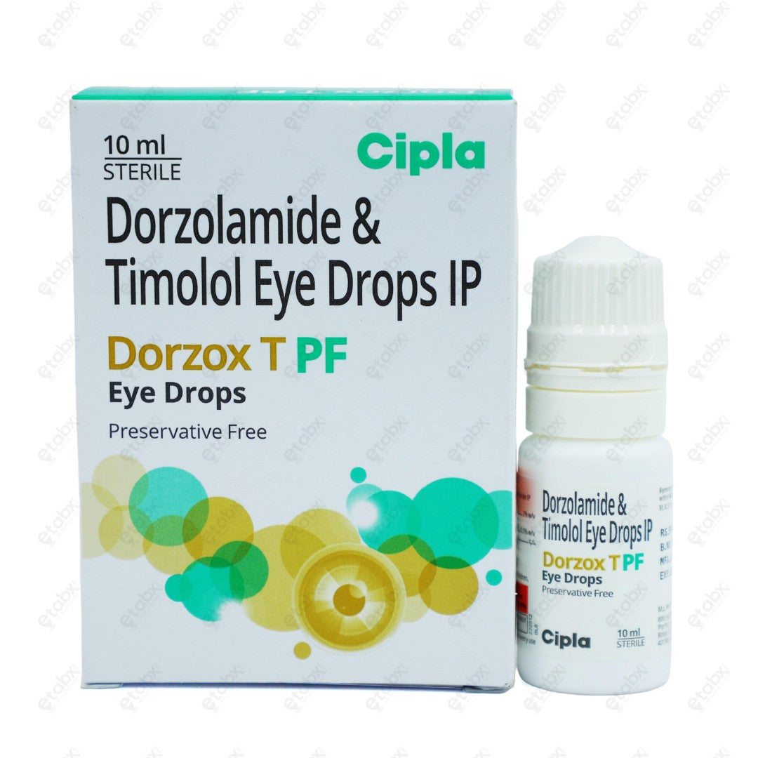 Dorzox T PF Eye Drops 5ml