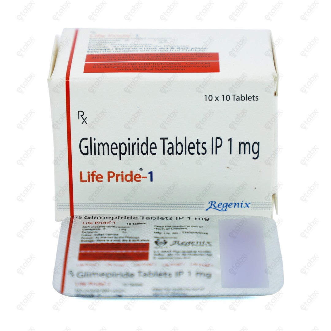 Lifepride 1mg Tablet 10's