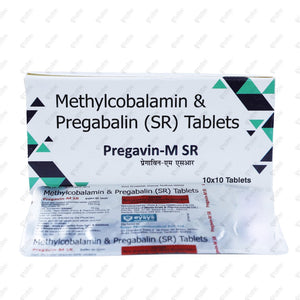 PREGAVIN M SR 750mcg/75mg Tablets 10's