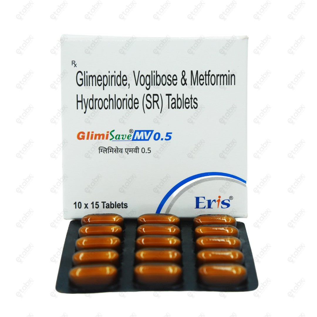 Glimisave MV 0.5 Tablet 15's
