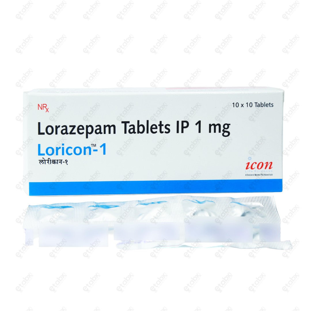 LORICON 1mg Tablet 10's