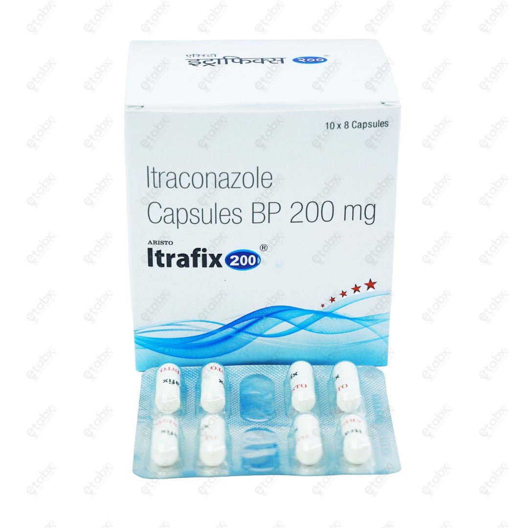 Itrafix 200 Capsule 8's