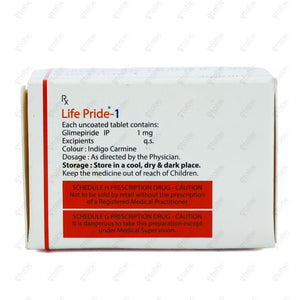 Lifepride 1mg Tablet 10's