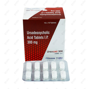Ursocad 300mg Tablets 10's
