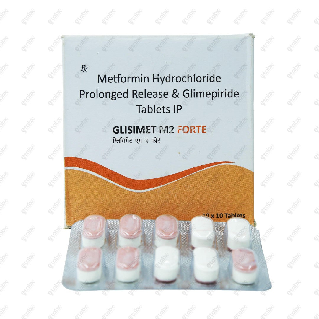 Glisimet M2 Forte Tablet 10's
