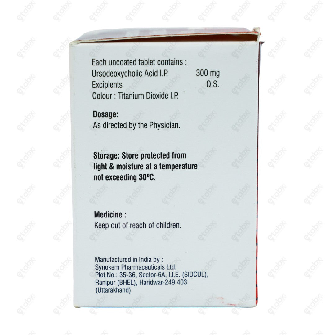 Ursocad 300mg Tablets 10's