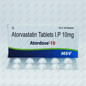 Atordose 10mg Tablet 10's
