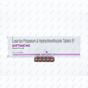 Giftan HC Tablets 10's