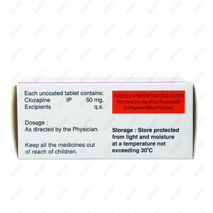 Zaporil 50mg Tablets 10's