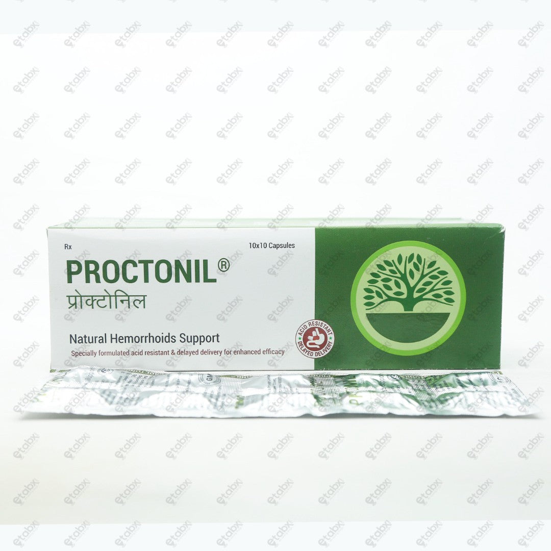 Proctonil Capsule 10's