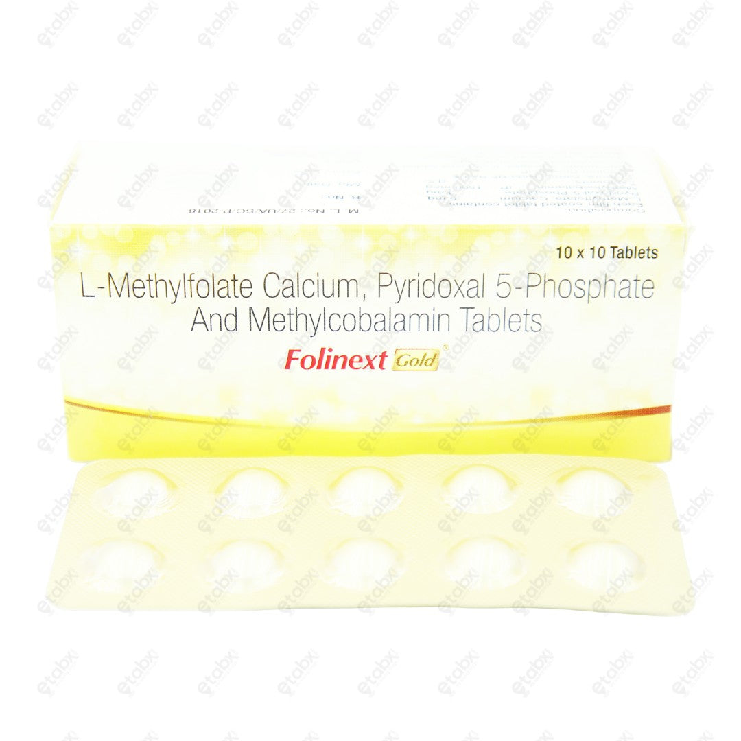 Folinext Gold Tablets 10's