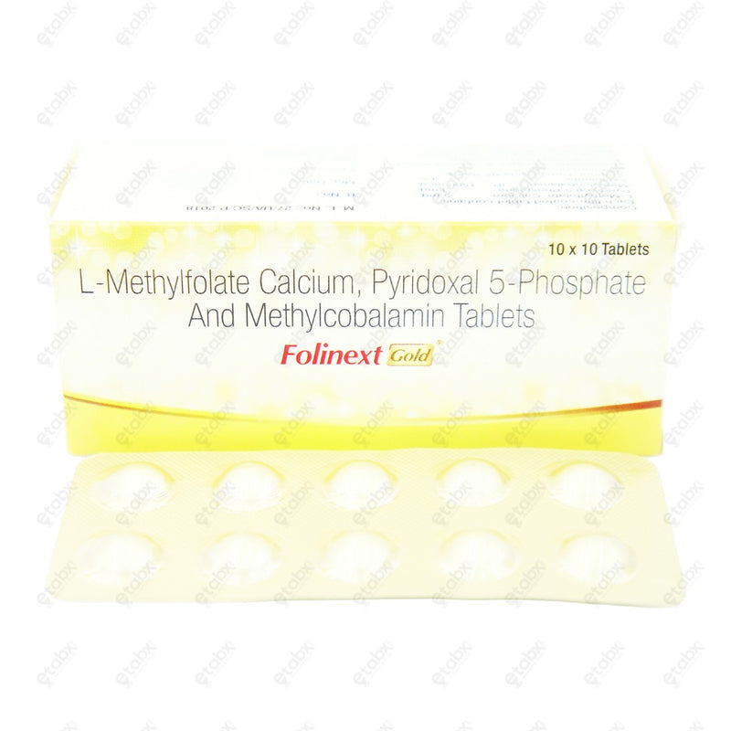 Folinext Gold Tablets 10's