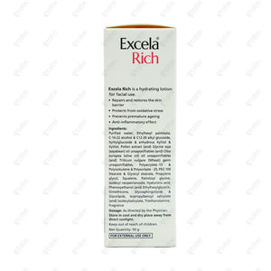 Excela Rich Facial Hydrating Lotion 50GM