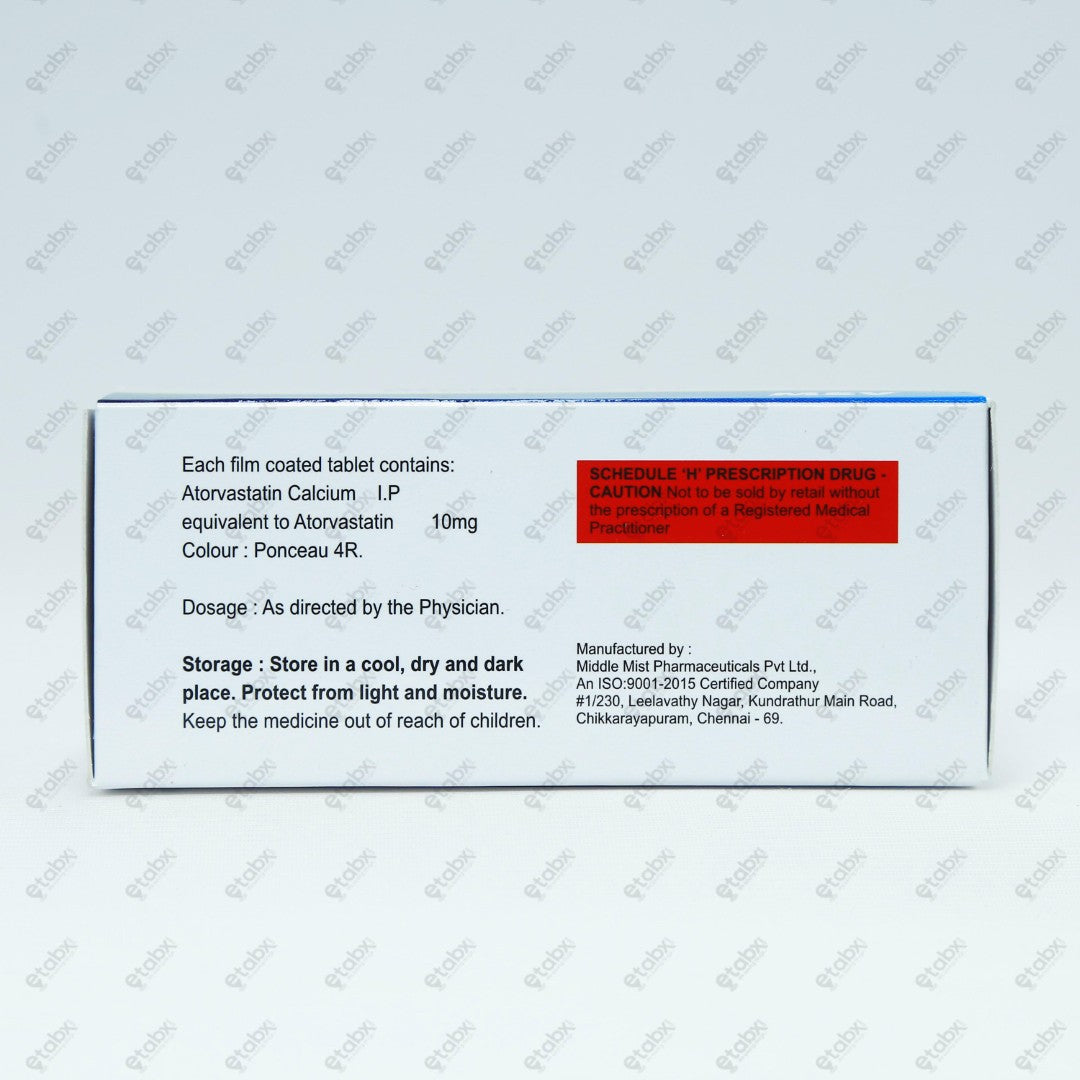 Atordose 10mg Tablet 10's