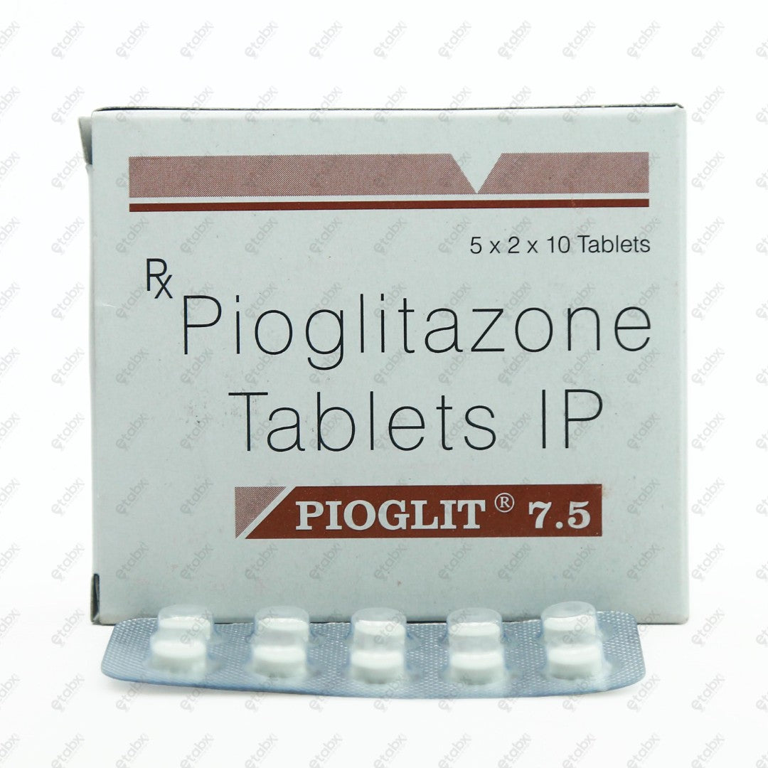 PIOGLIT 7.5mg Tablet 10's