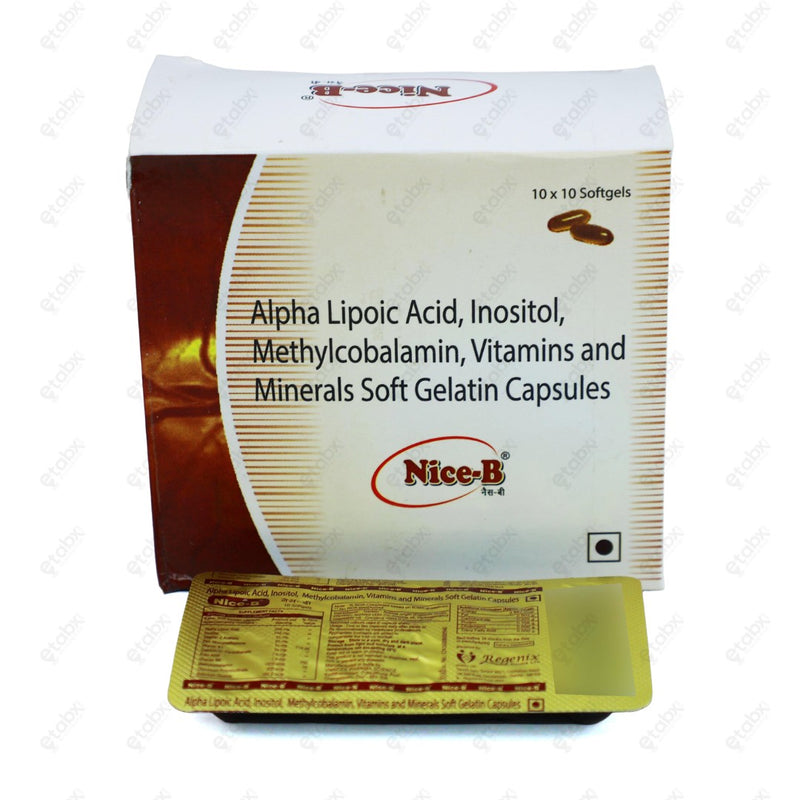 Nice-B Softgels 10's