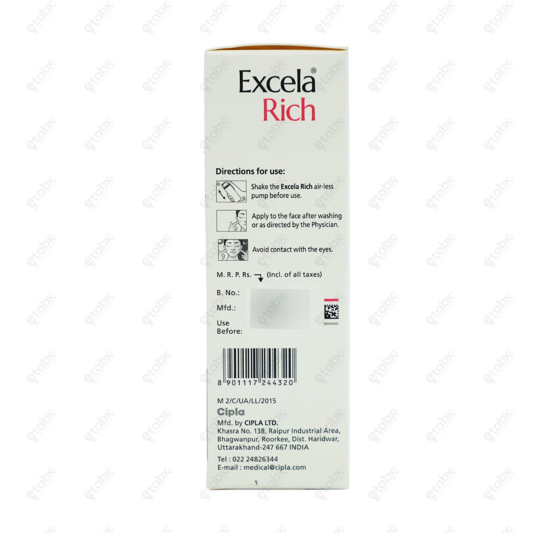 Excela Rich Facial Hydrating Lotion 50GM