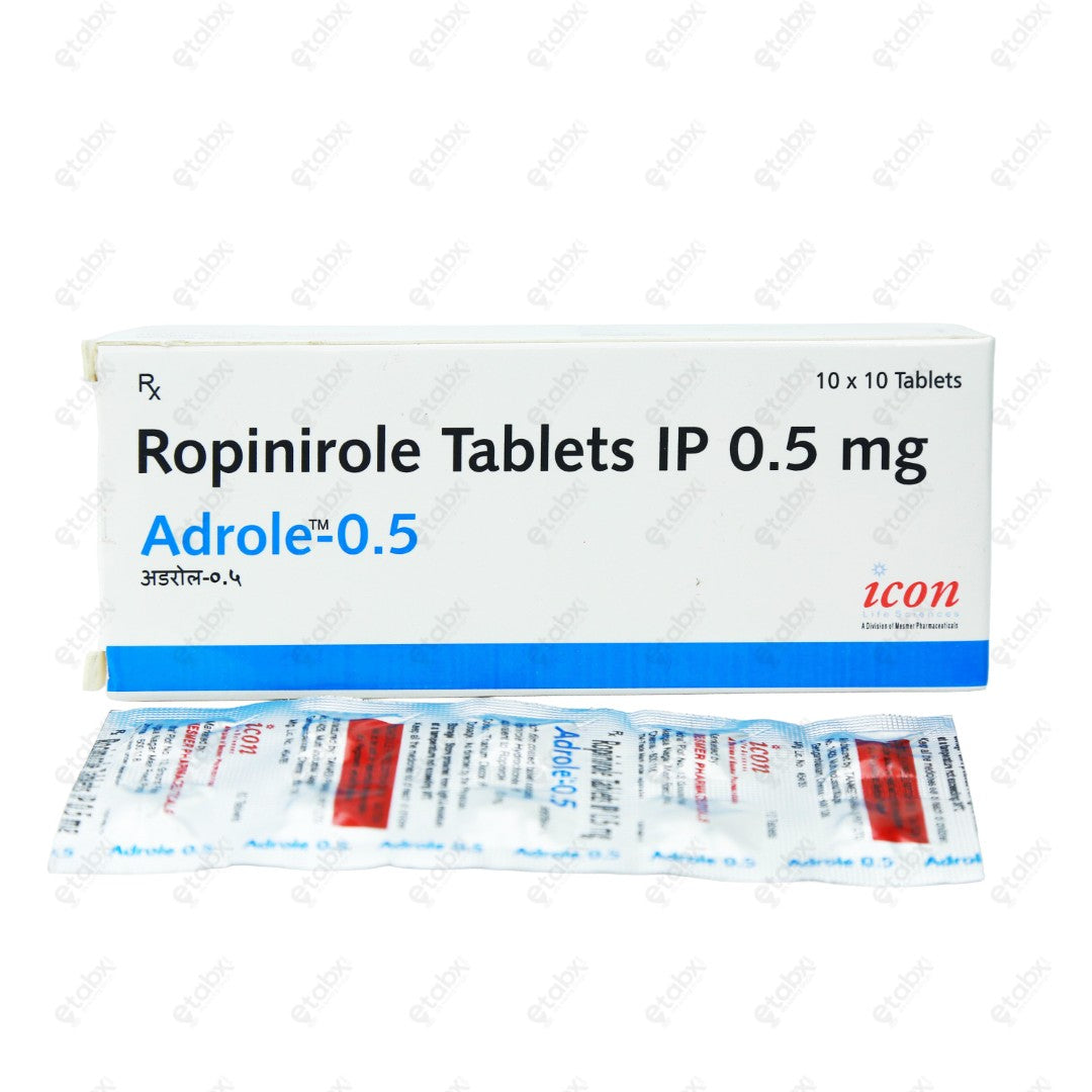 Adrole 0.5mg Tablets 10's