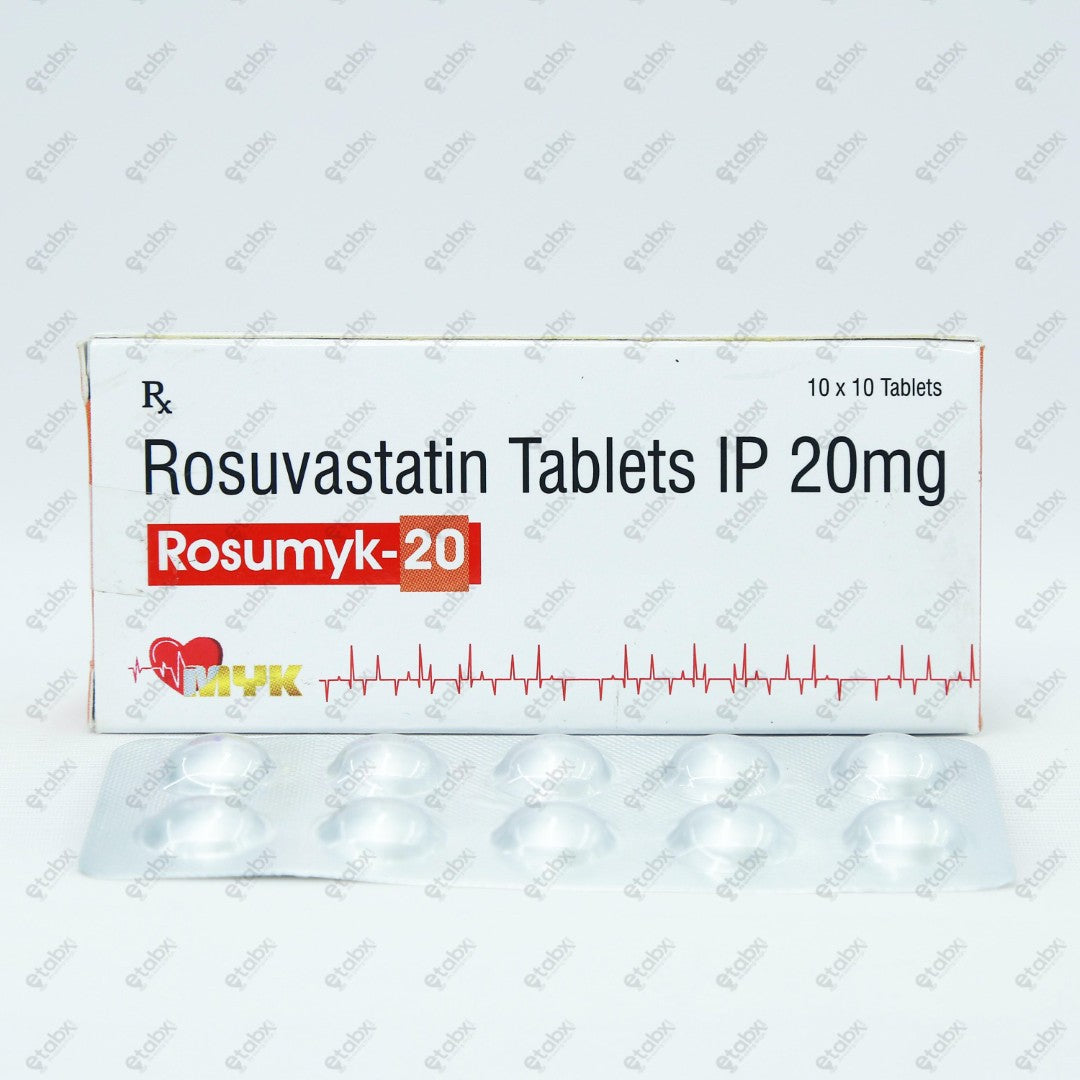 Rosumyk 20mg Tablets 10's