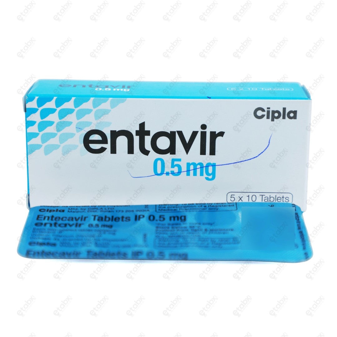 Entavir 0.5mg Tablet 10's