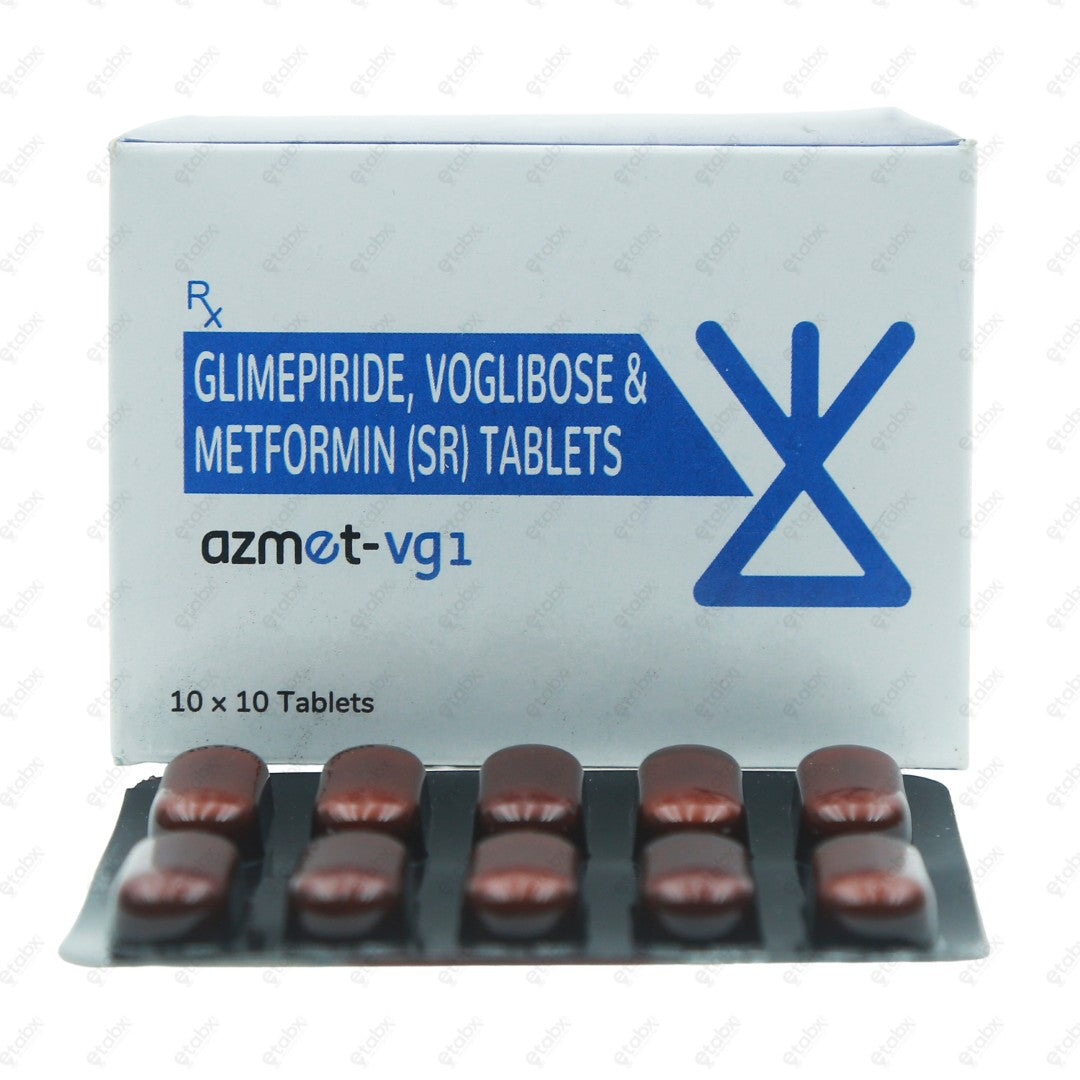 AZMET VG 1 Tablets 15's