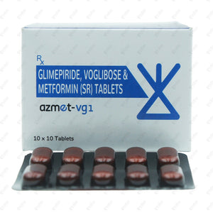 AZMET VG 1 Tablets 15's