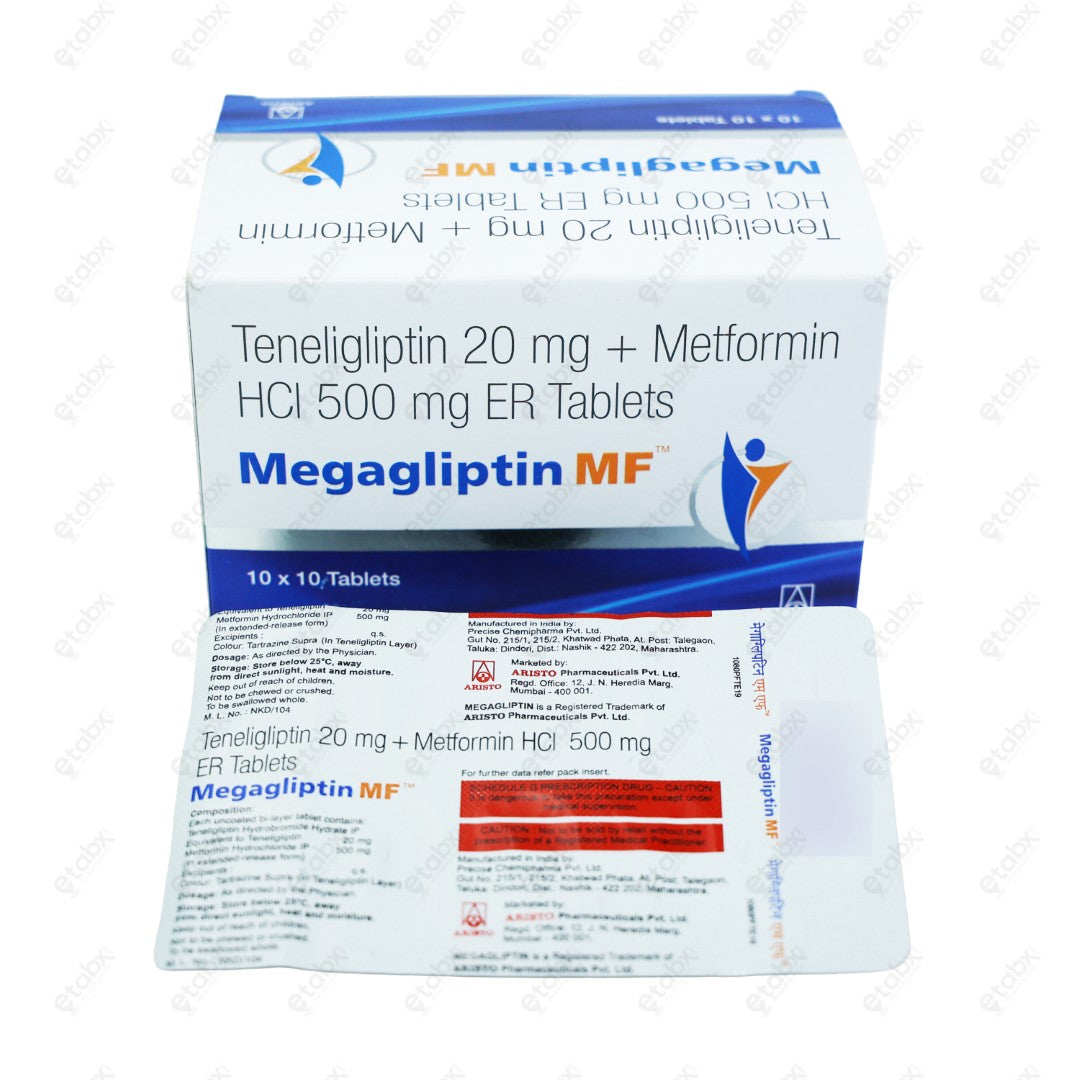 Megagliptin MF Tablet 10's