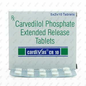 Cardivas CR 10mg Tablet