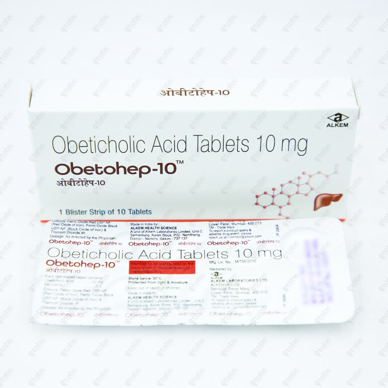 Obetohep 10mg Tablet 10's