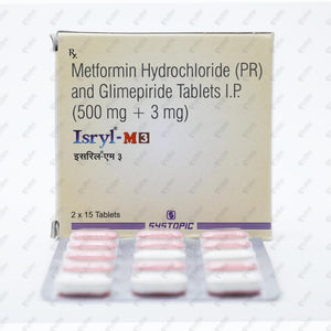 Isryl M3 Tablets 15's