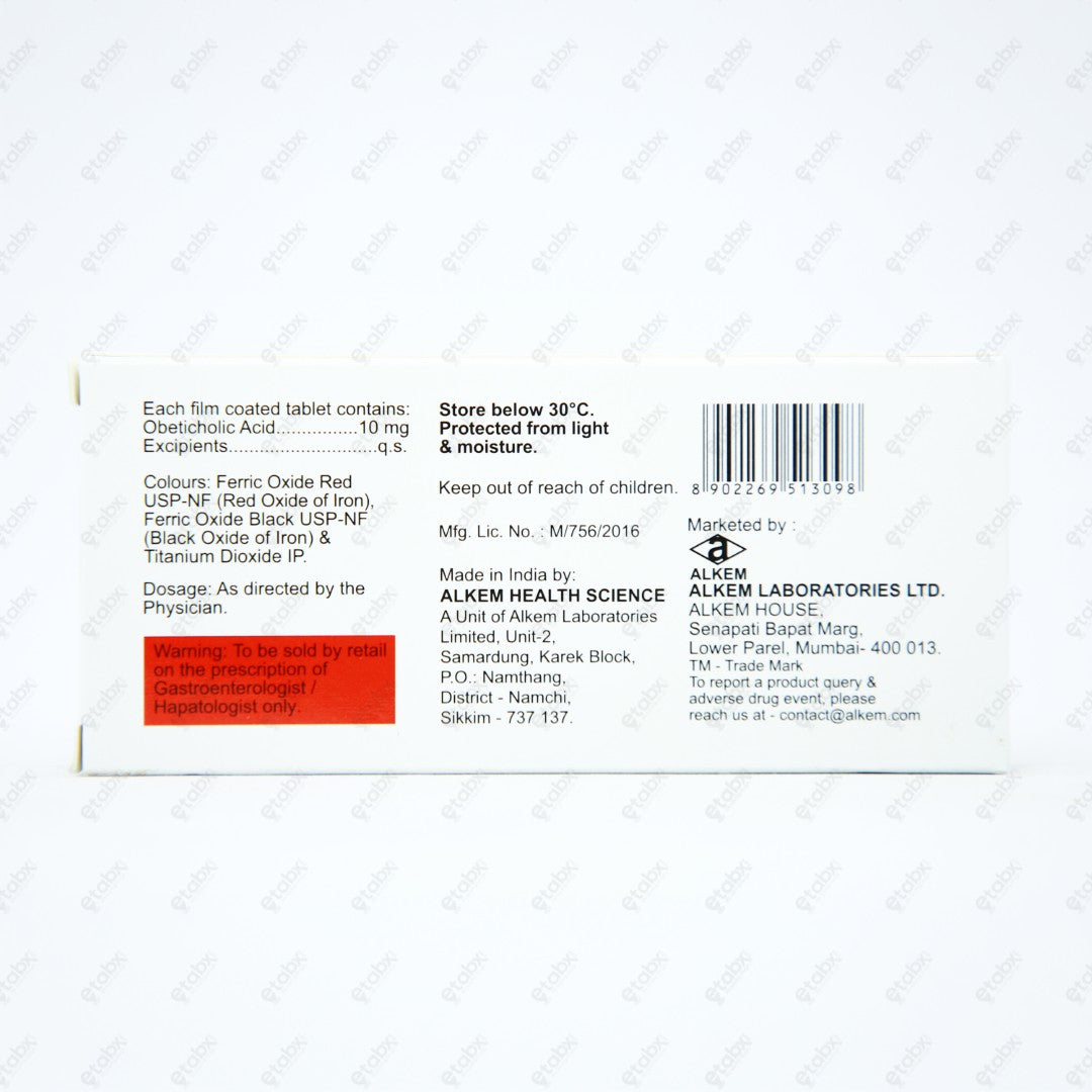 Obetohep 10mg Tablet 10's