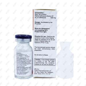 Xonocef 1gm Injection