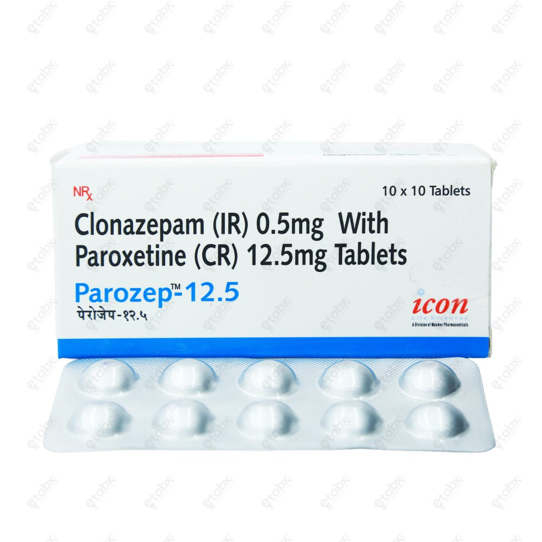 PAROZEP 12.5mg Tablet 10's