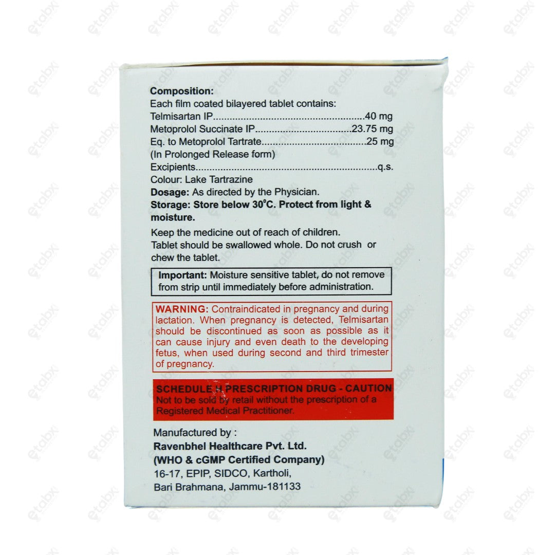 Eritel B 25MG Tablet 15's
