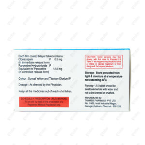 PAROZEP 12.5mg Tablet 10's