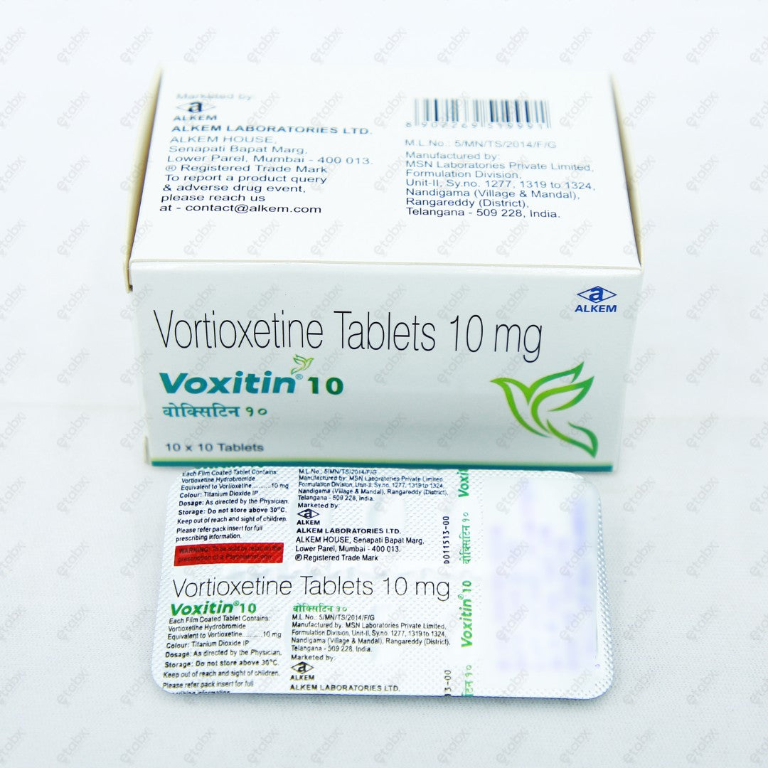 VOXITIN 10mg Tablet 10's