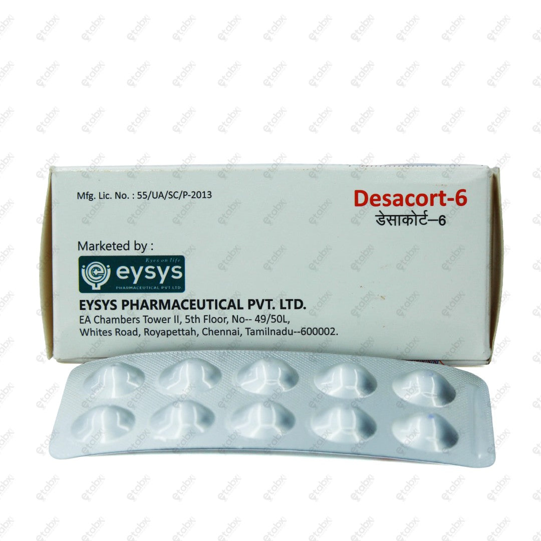 Desacort 6 Tablet 10's