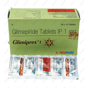 Glimiprex 1mg Tablet 10's